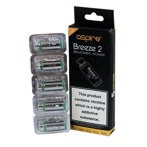 Aspire Breeze 2 Replacement Coils 5 Pack 10ohm