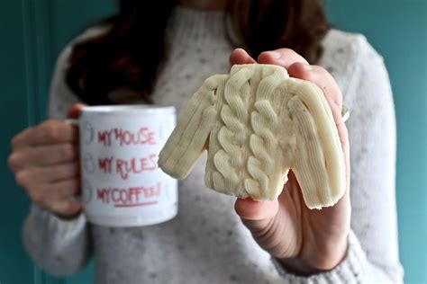 All those comfy looking sweaters. Chris Evans' Knives Out Sweater Cookies - Popcorner Reviews
