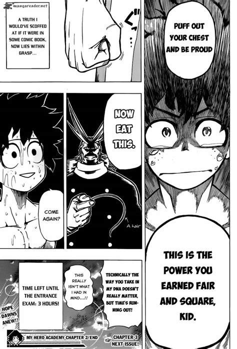 Read Manga My Hero Academia Chapter 2 Roaring Muscles
