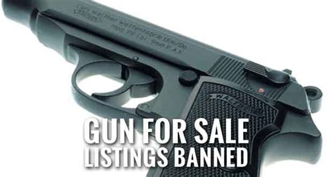 Private Gun Sales Banned By Facebook And Instagram