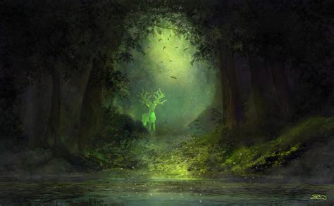 Forest Spirit Digital Art By Igor Dunaev Fine Art America