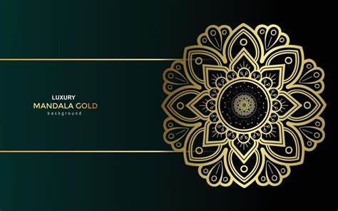 Luxury Gold Mandala Ornate Background For Wedding Invitation 3093910