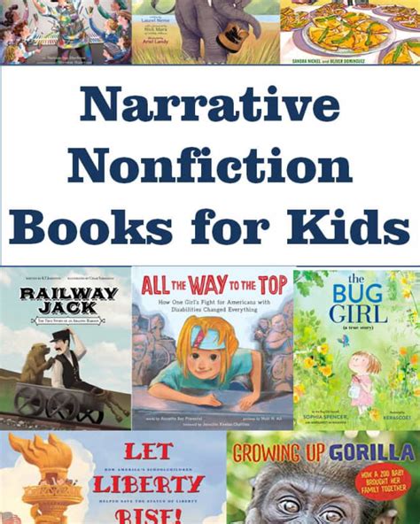 15 Best New Narrative Nonfiction Books For Kids In Grades K3 Wehavekids