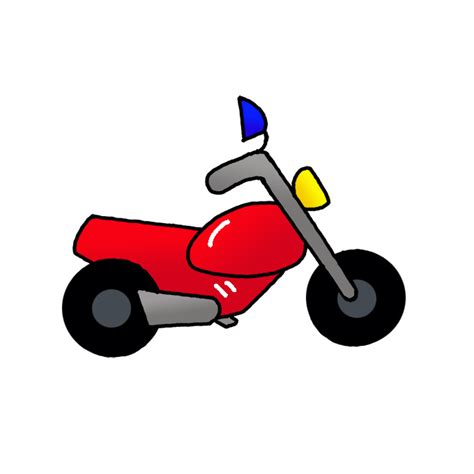 Top 158 How To Draw A Cartoon Motorcycle
