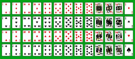 Ace, two, three, four and five of hearts. Vector Playing Card Deck - Vector download