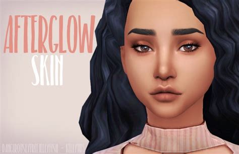Mod The Sims Afterglow Skin By Kellyhb5 Sims 4 Downloads