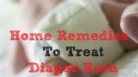 Home Remedies To Treat Diaper Rash Home