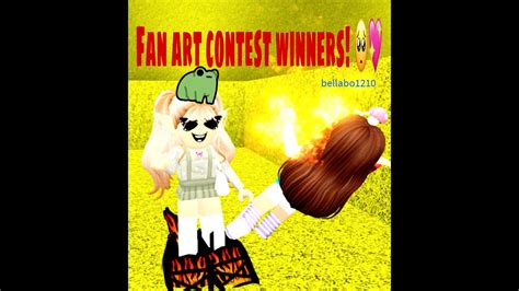Fan Art Contest Winners Sorry For The Delay 💖 Youtube