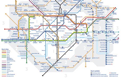 A New London Tube Map Shows Walking Times Between Stations Metalocus