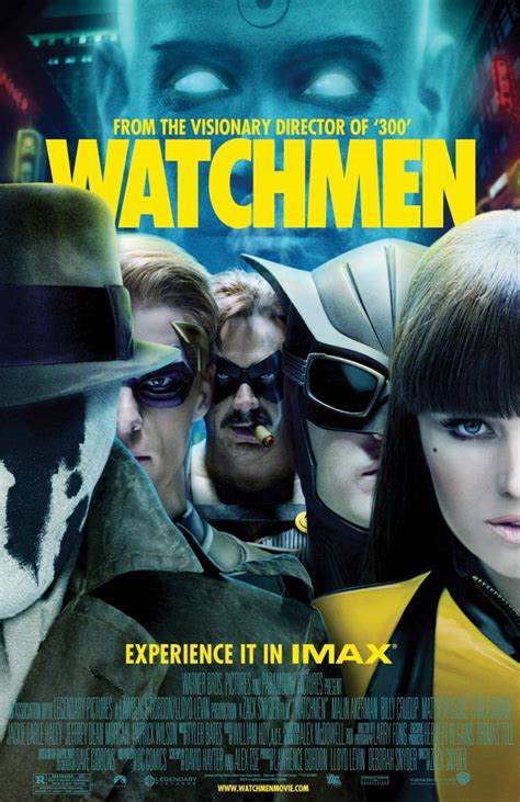 Their job was to keep watch and warn the townspeople of impending threats. Watchmen (2009) poster - FreeMoviePosters.net