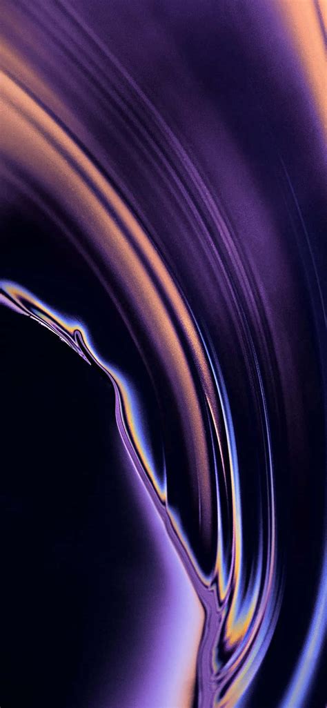 Download Glossy Purple Iphone X Abstract Wallpaper