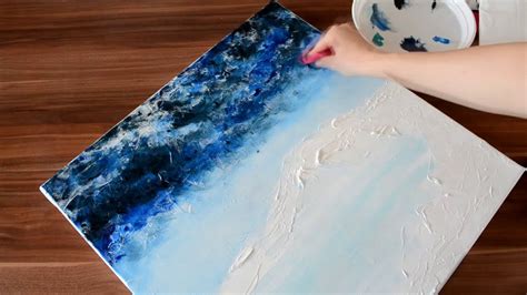 Easy Abstract Landscape For Beginners Oil Painting How To Paint
