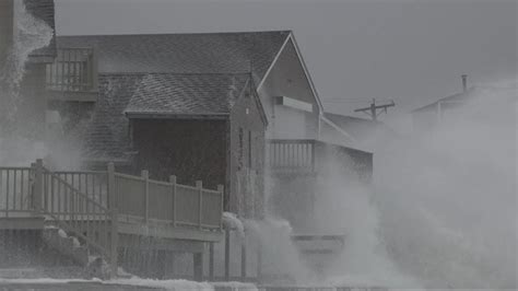 Noreaster Brings Massive Storm Surge And Flooding To East Coast Youtube