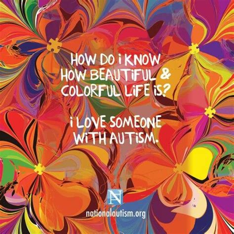 She Helps Me See The Beauty In The World Autism Inspiration