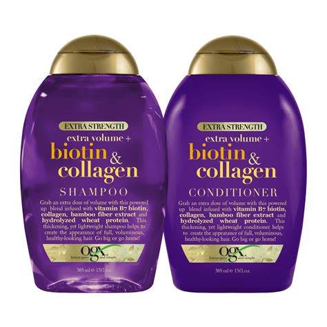 Buy Ogx Thick And Full Biotin And Collagen Extra Strength Volumizing