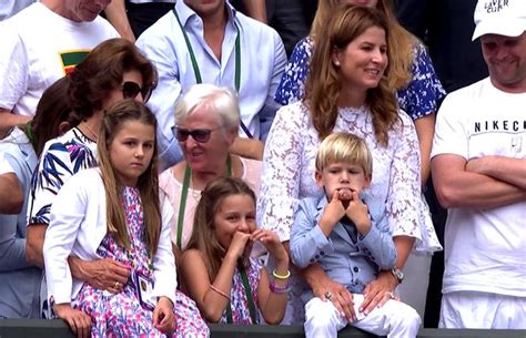 How many children does roger federer have? Roger Federer's two sets of twins steal show at Wimbledon ...