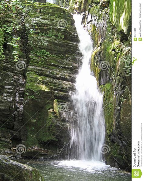 Waterfall In Lushan National Park Stock Photo Image Of Cool Flow
