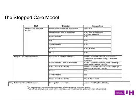 Iapt Stepped Care Ppt