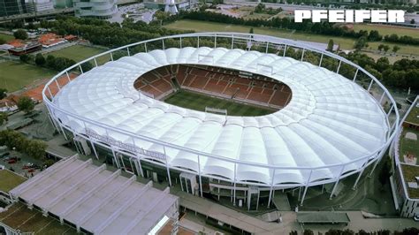 It is planned that new stands will be constructed by the summer of 2011, with pitch level being lowered by 1.30 metres in time for. PFEIFER - Mercedes-Benz Arena Stuttgart, Germany - YouTube
