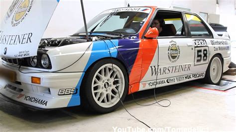 Teaser Bmw M3 E30 Warsteiner With Carbon Airbox On The Dyno Crazy