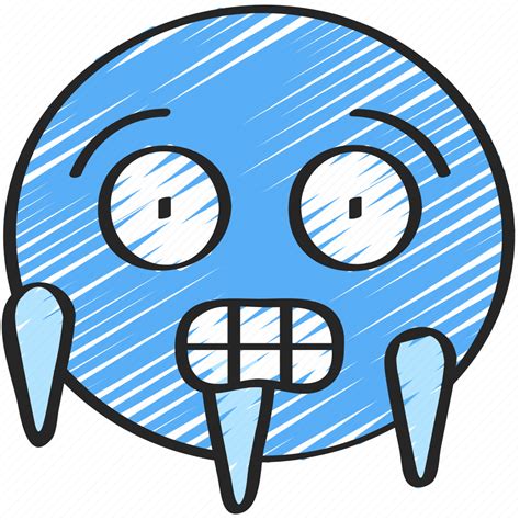 Cold Emoji Emoticon Freeze Freezing Ice Icon Download On Iconfinder