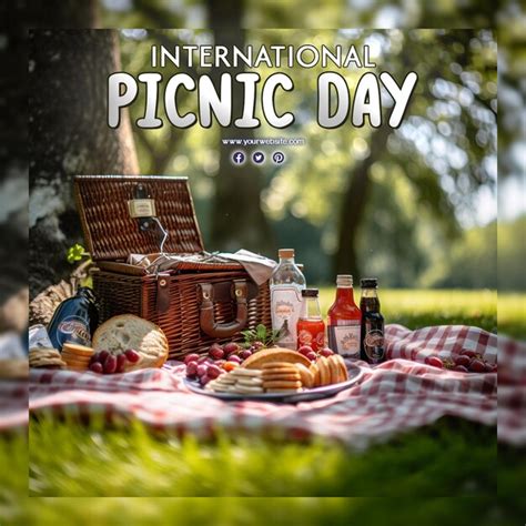 Premium Psd International Picnic Day Celebration