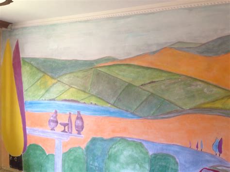 New Mural Fresco Painting Art Gallery Studio Iguarnieri