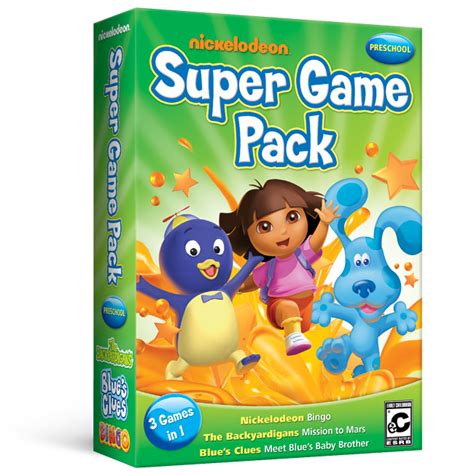 Nick Jr Preschool Software Games Nickelodeon™ Super Game Pack