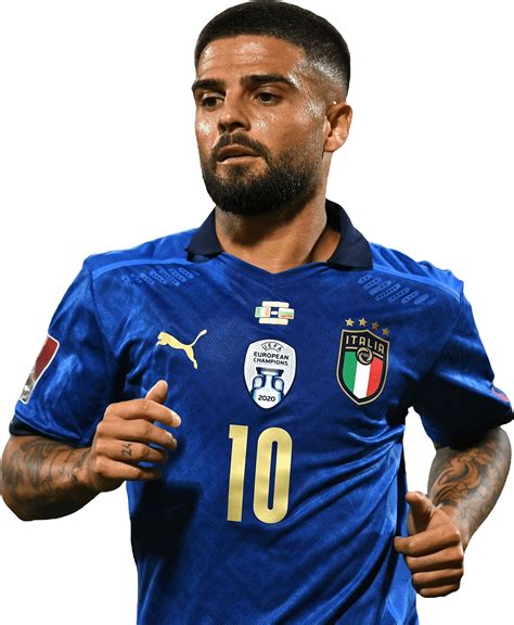 Lorenzo Insigne Italy Football Render Footyrenders