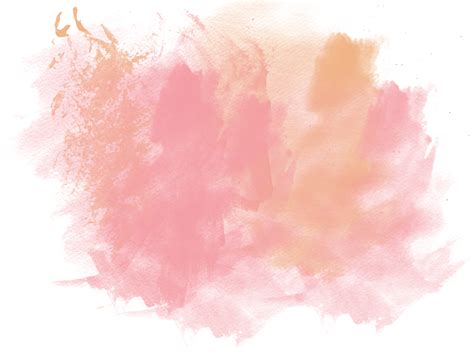Download Wedding Photography Clip Library Watercolor Splash Peach Png
