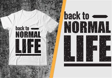 Back To Normal Life Design Graphic By Shahidaislam439 · Creative Fabrica