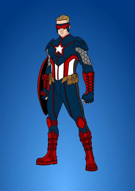 Captain America Redesign By Comicbookguy54321 On Deviantart