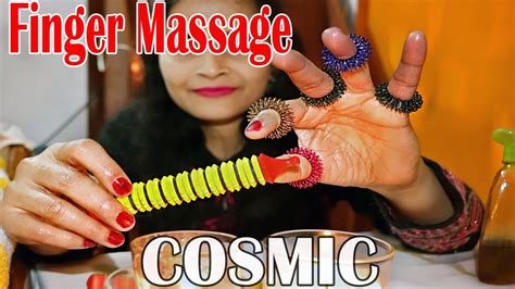 Finger And Hand Massage With Different Tools By Lady Cosmic Barber Asmr No Talking Youtube