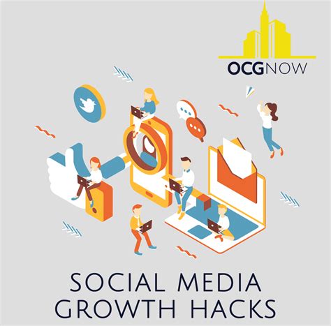 social media growth hacks for small business ocgnow
