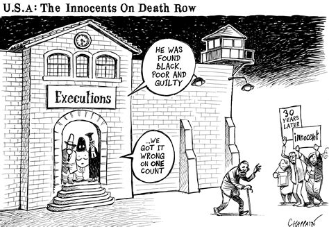 Capital Punishment Globecartoon Political Cartoons Patrick Chappatte
