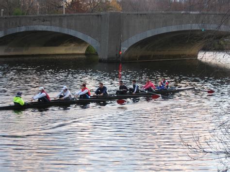 Rowing On The Charles River A Common Sight To Behold Loved That
