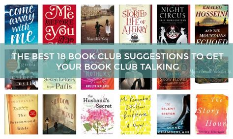 The 20 Best Book Club Suggestions That Will Get Your Book Club Talking Book Club Suggestions