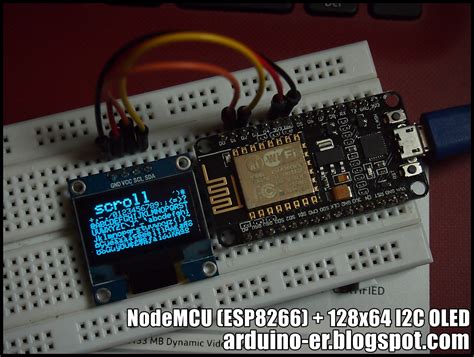Arduino Oled I2c Display 128x64 With Examples Libraries Issues Solved