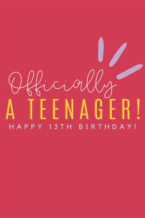 The Happiest 13th Birthday Quotes Darling Quote Birthday Quotes For
