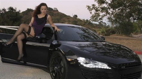 Audi R8 Selling On Ebay With Girl On Door Autoevolution