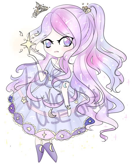 T Pastel Galaxy Princess Adopt By Papertsubaki On