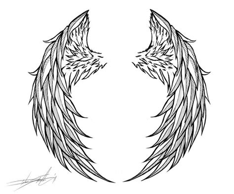 Angel Wings By ArtofStreet On DeviantArt Wings Drawing Angel Wings Illustration Wings Tattoo