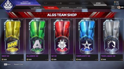 All Algs Team Shop Banner Frames In Apex Legends Press Space To Jump