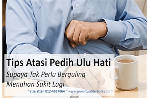 Cara Menghilangkan Pedih Ulu Hati