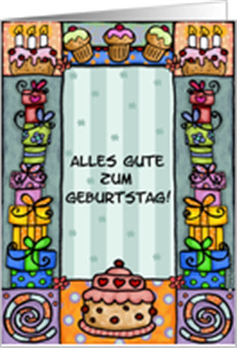 German Birthday Cards from Greeting Card Universe