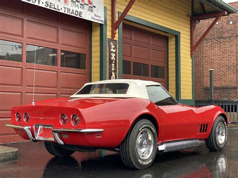 1968 Chevrolet Corvette 85159 Miles Red American Muscle Car 350 4 Speed