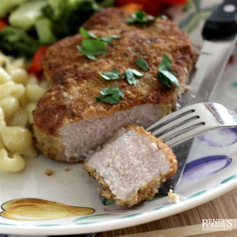 Cast iron skillet and your oven. Breaded Oven Baked Pork Chops by Renee's Kitchen Adventures - easy recipe for breaded oven baked ...