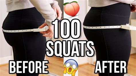 30 Day Squat Challenge Results Before And After