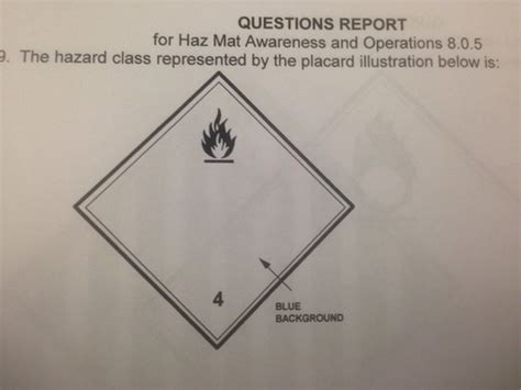 Hazmat Operations Flashcards Quizlet