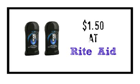 Axe Deodorant Coupon 150 Each At Rite Aid Southern Savers
